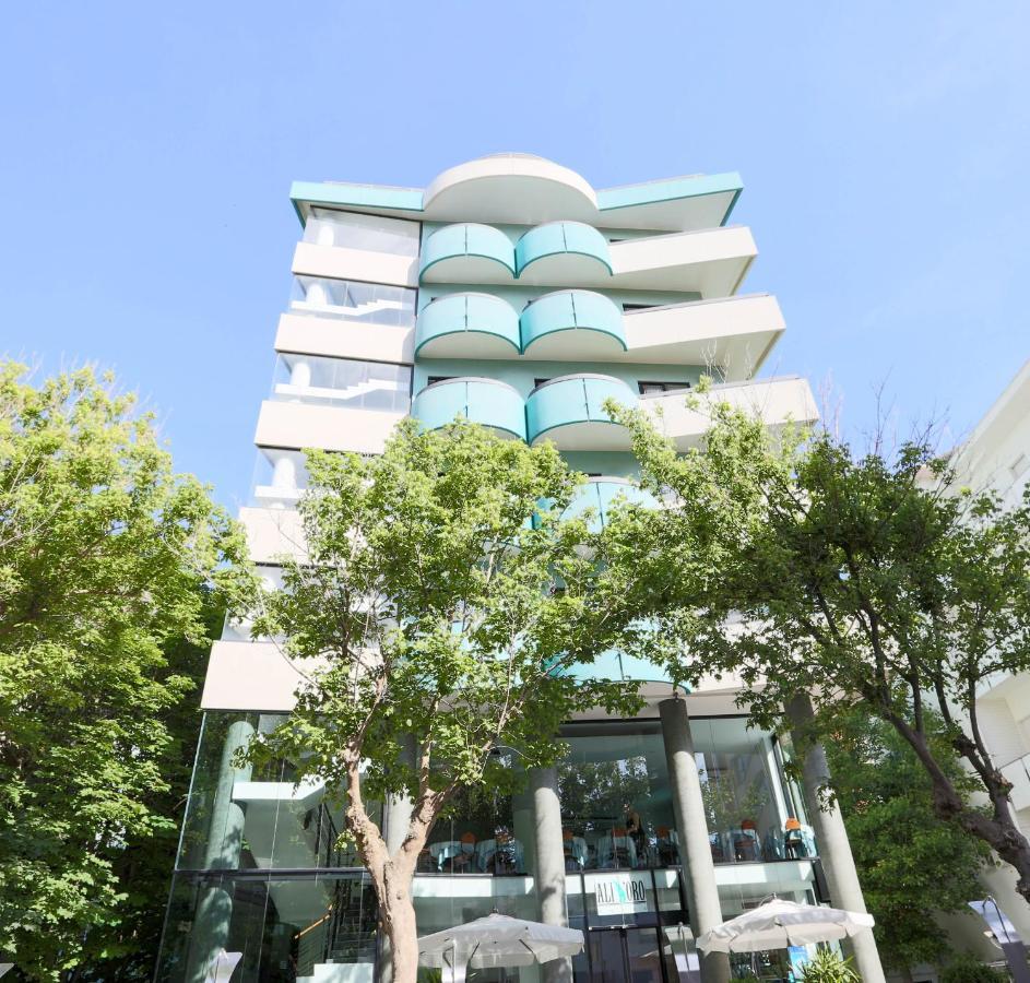 Hotel Ali D'Oro Rímini Exterior foto